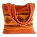 Wool handbag, 'Ochre Medley'