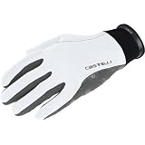 Castelli 2008/09 Nano Full Finger Winter Cycling Gloves - White/Black - K7577-001