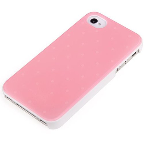 Lovely Blue Hard Protective Back Case Cover for iPhone 4 4S 4G Pink