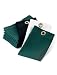Putting Green - Golf Ball Washer - Dozen Tri-fold Cotton Tee Towels - Black
