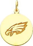 14K Gold NFL Philadelphia Eagles Logo Charm