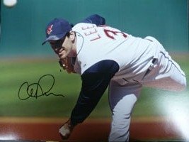 Lee, Cliff (Cleveland Indians) Autographed/Hand Signed 11x14