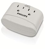Philips SPP2302WA 540-Joule Wall Tap Household Appliance Surge Protector (2 outlets)