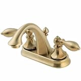 Narrow Spread Faucet by Price Pfister - T48-E0BF in Brushed Brass
