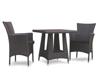 JATI 5 PIECE RATTAN WICKER FURNITURE SET JAVA LOOM