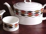 Wedgwood Susie Cooper Columbine Sugar Bowl