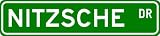 NITZSCHE Street Sign ~ Personalized Family Lastname Sign ~ Gameroom, Basement, Garage Sign Novelty** METAL ALUMINUM