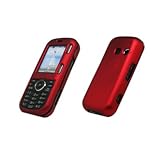Premium Red Rubberized Snap-On Cover Hard Case Cell Phone Protector for LG  ....