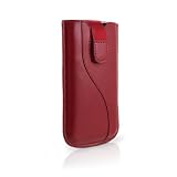 Marware CEO Glide Leather Case for iPhone 3G, 3G S Red