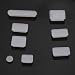 HDE&reg; Dust Stopper Plugs for Macbook Pro/ Air - White