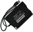 New Slim External 3.5" 1.44mb USB Floppy Disk Drive Black for Windows Xp WIN 7 Vista Lenovo Asus Sony Gateway Macbook Loptop Pc Portable