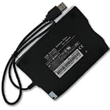 New Slim External 3.5" 1.44mb USB Floppy Disk Drive Black for Windows Xp WIN 7 Vista Lenovo Asus Sony Gateway Macbook Loptop Pc Portable