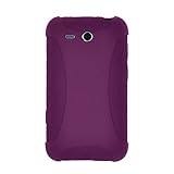 Amzer AMZ90771 Silicone Skin Jelly Case for HTC Freestyle - Purple - 1 Pack ....
