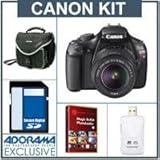 Canon EOS Rebel T3 Digital SLR Camera/ Lens Kit, with EF-S 18-55mm f/3.5-5. ....