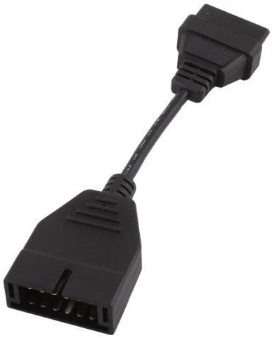 PrimaryKeyUS Chraming PracticalGm 12 Pin To Obd1 Obd2 16 Pin Adapter Cable Useful Convenient Easy To Use Delicated