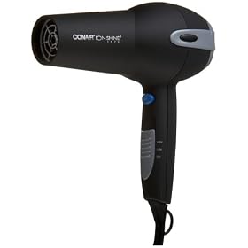 Conair  225 1875 Watt Comfort Touch Tourmaline Ceramic Styling Dryer, Black