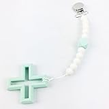 Mamimami home [マミマミホーム]歯固め授乳ジュエリー Baby ペンダント シリコン クロス シント[FDA認可済]安全 無味