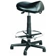 Kayline 812V Saddle Stool with Adjustable Foot Ring assembled as High Rider
