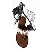 COLE HAAN 'ABYGAIL THONG' SANDALS at Barrie Pace