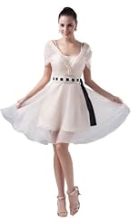 Plunging Neck Beaded  Dress