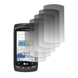 EMPIRE 5 Pack of Crystal Clear Screen Protectors for LG Ally VS740 [EMPIRE Packaging]