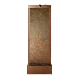 Bluworld GF8CS 90 x 32 x 18 SlateTech Rear Mount Dark Copper Frame Gardenfall Metaline... by Bluworld