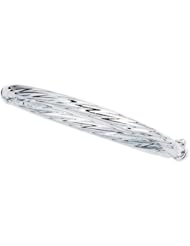 14K 7" White Gold Ladies Bangle 7"