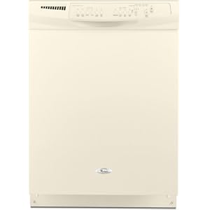 Whirlpool : GU2300XTVT 24in Full Console Dishwasher with 6 Automatic Cycles Bisque by