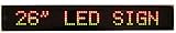NEW 26 Programmable 3 Color LED Scrolling Message Sign