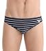 Emporio Armani Horizontal Stripes Lycra Swim Brief 2P402-210154