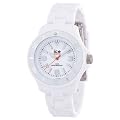 Ice-Watch - SD.WE.S.P.12 - Solid - Montre Femme - Quartz Analogique - Cadran - Bracelet Plastique Blanc