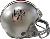 Chris Wells signed Ohio State Buckeyes Replica Mini Helmet