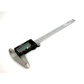 8 "DIGITAL CALIPER w/Extra-Large LCD Screen Instantly Converts SAE&METRIC Stainless Steel