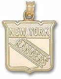 Gold Plated NEW YORK RANGERS SHIELD LOGO 5/8"