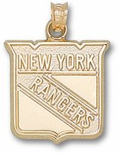 Logoart New York Rangers 10K Gold Pendant