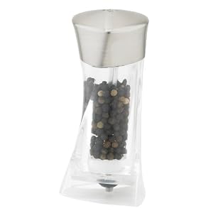 Arta Mele 4-Inch Pepper Grinder, Stainless Steel by Arta