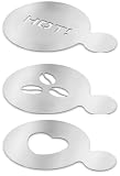 Blomus 63136 Cappuccino Stencil - Coffee Beans