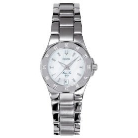 Bulova #96R24 Women's Marine Star MOP Dial Watch