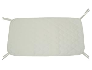 American Baby Company Organic Waterproof Quilted Sheet Saver Cover, Natural