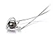 Heart Black 9-10mm AA Quality Freshwater 925 Sterling Silver Pearl Pendant