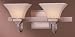 Minka Lavery Lights 6812-84 2LT Bathroom Lighting - Brushed Nickel Agilis Contemporary Indoor Light