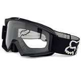 Fox - Main MX Goggle, Matte Black w/ Clear lens