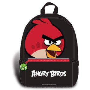 Angry Birds Zaino Nero 32 centimetri