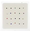 Sterling Silver Nose Studs with Multi Colored CZs (20 Pieces/Box) Ball End