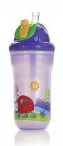 Nuby Insulated No Spill Straw Cup, 9 Ounce, 2 Pack (Colors May Vary)
From Nuby

