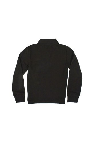 Diesel Long Sleeve Polo Shirt TEDDER, Color: Black