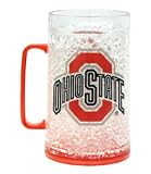 Caseys Distributing 9413101370 Ohio State Buckeyes Crystal Freezer Mug- Monster Size