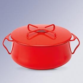 Dansk Kobenstyle Chili Red 6 Qt Casserole