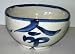 Blue and White Zen Large Bowl