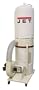 JET 708639RC DC-1100 1-1/2-Horsepower 1,100 CFM Vertical Bag Dust Collector with Remote